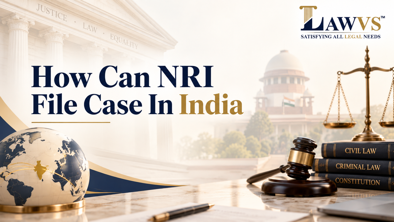 How Can NRI File Case In India