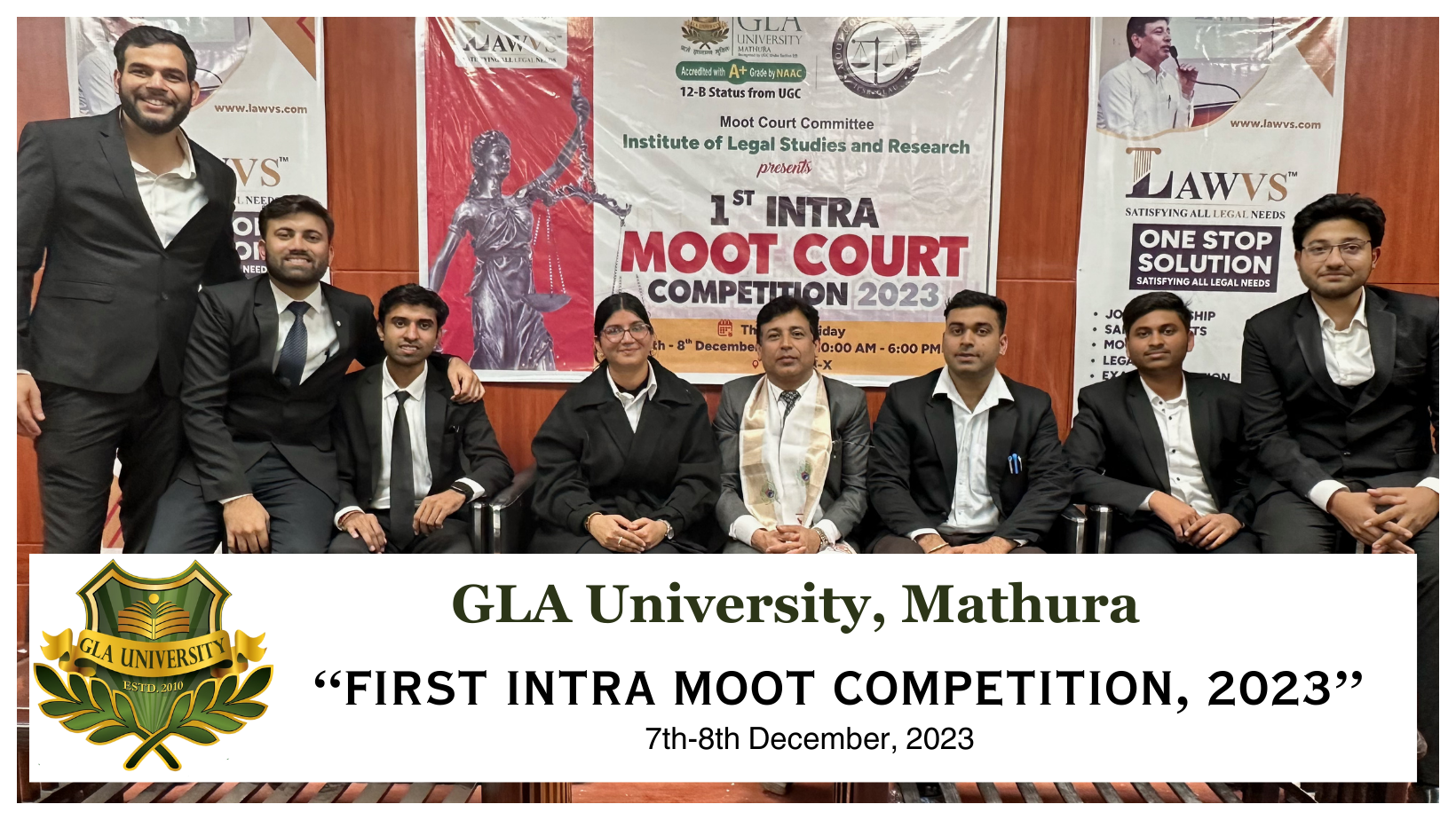 GLA University - 1st Intra Moot Competition