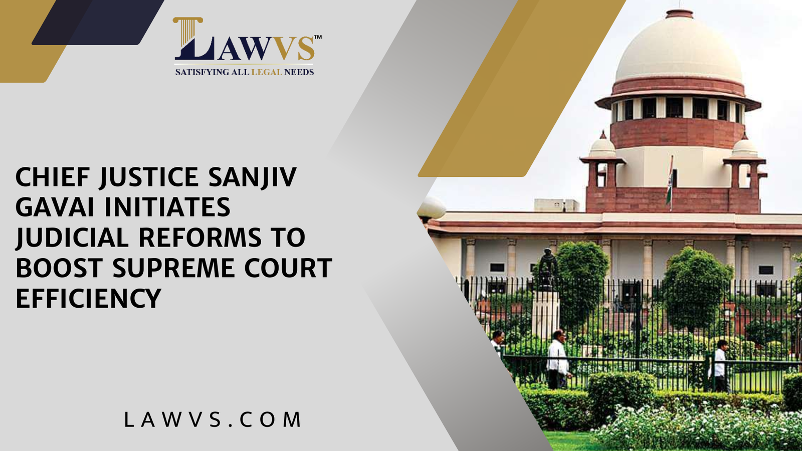 Chief Justice Sanjiv Gavai Initiates Judicial Reforms to Boost Supreme Court Efficiency