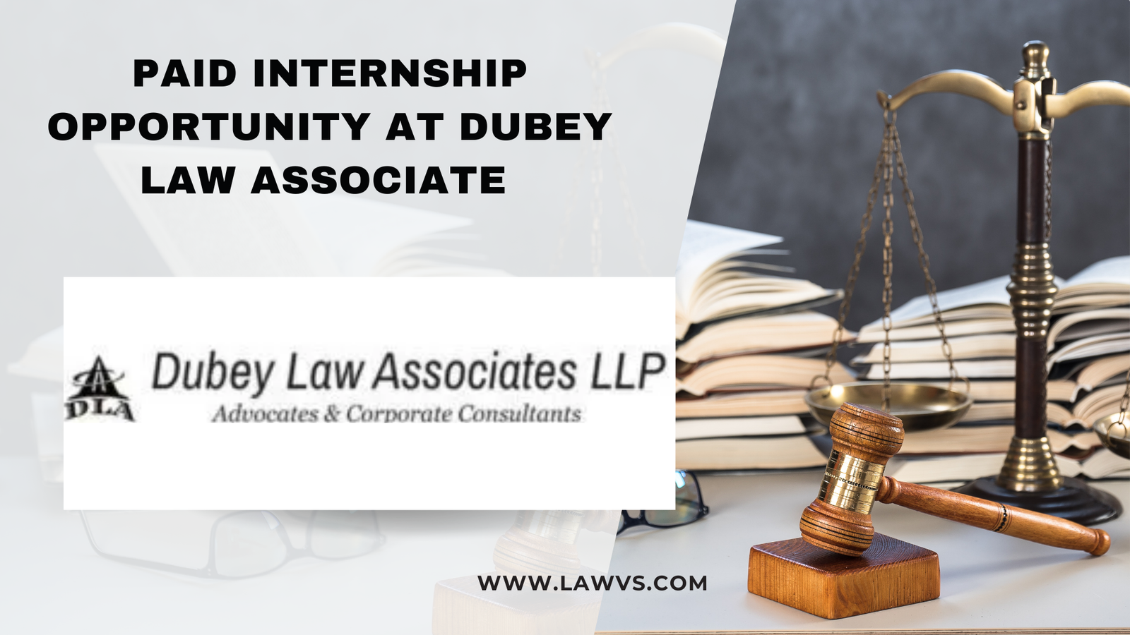 Paid Internship opportunity at Dubey Law Associate [STIPEND RS.7000]: Apply Now !