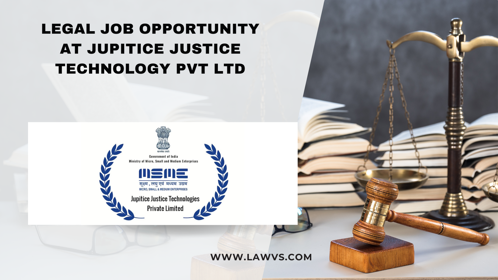 Legal Job Opportunity at Jupitice Justice Technology Pvt Ltd