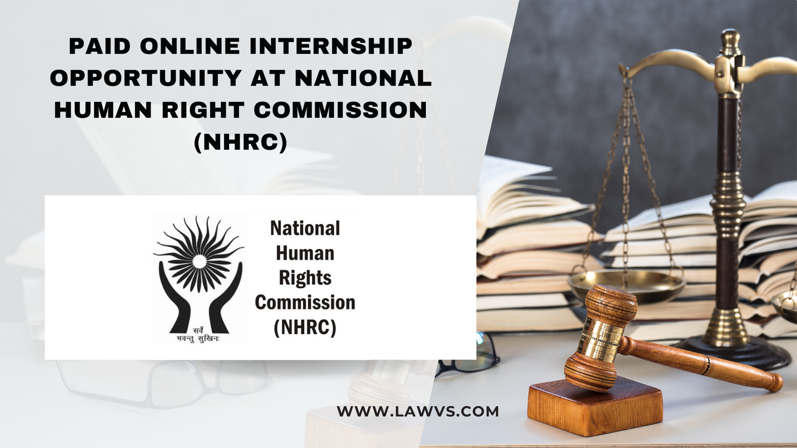 Paid Online Internship Opportunity At National Human Right Commission (NHRC)